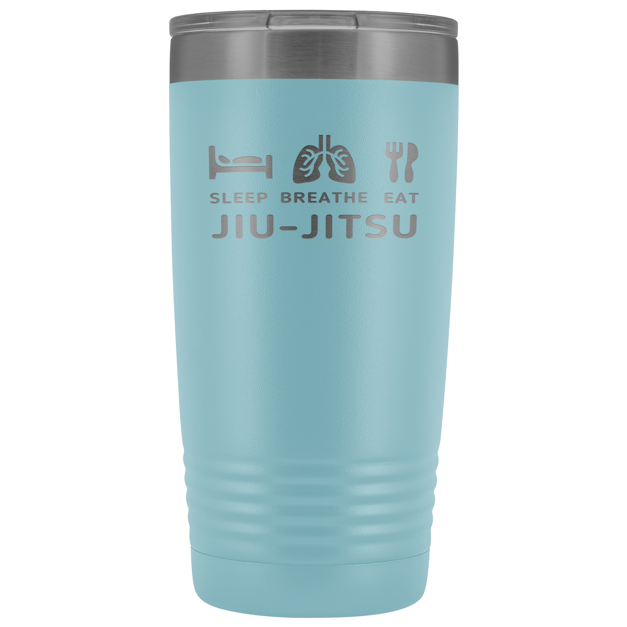 BJJ Gift, Sleep, breath eat, jiu jitsu, Tumbler, Travel mug, Coffee Tumbler, Tea Tumbler 20oz