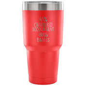 49% Chartered Accountant, Badass Tumbler 30oz