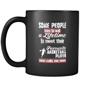 some people have to wait a lifetime to meet their favorite Basketball player mine calls me mom