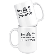 Brazilian Jiu JItsu Eat sleep  breath repeat