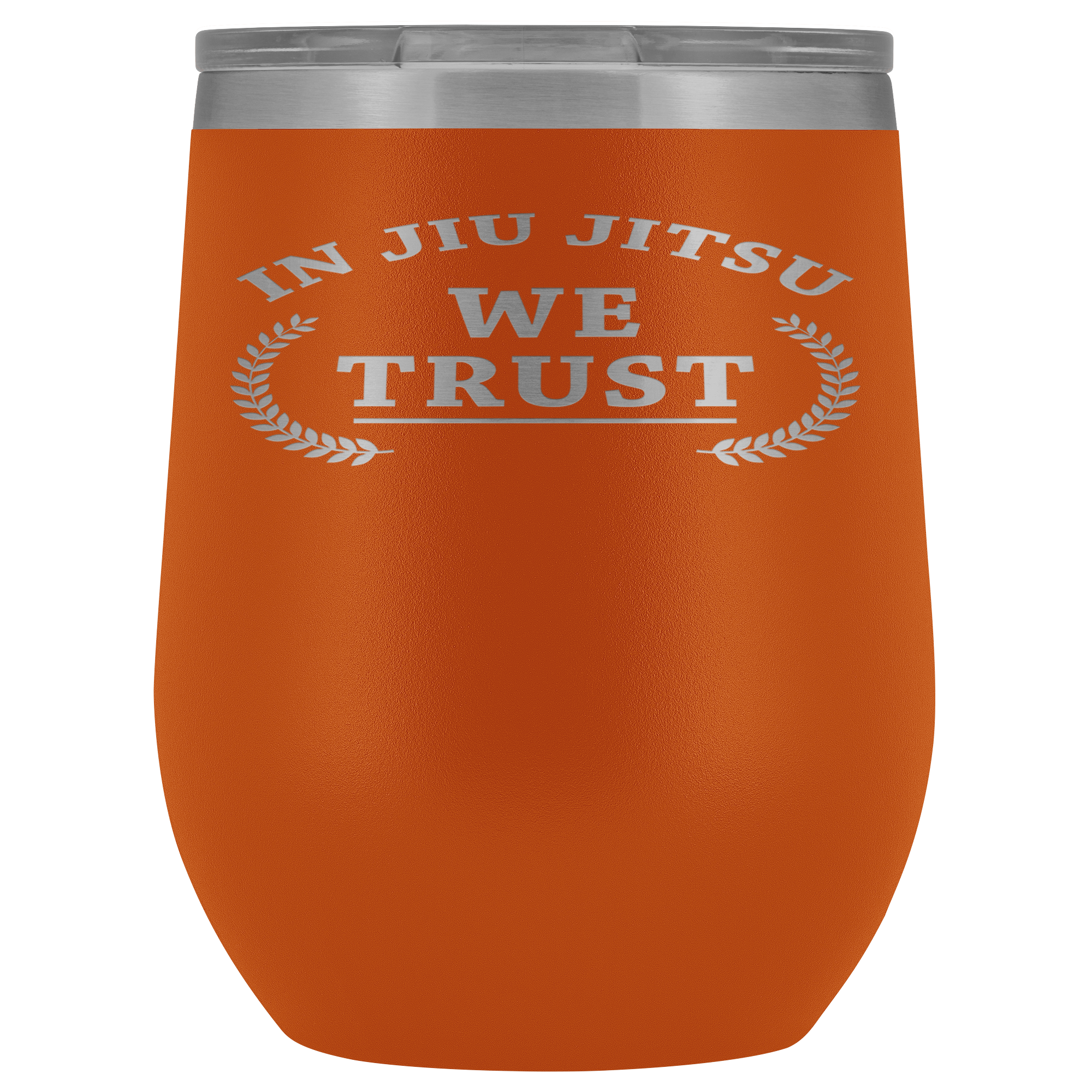 BJJ Gift, In jiu jitsu we trust, 12oz Tumbler, Travel mug, Coffee Tumbler, Tea Tumbler