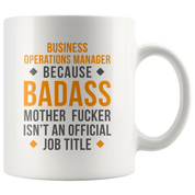 Business operational manager badass