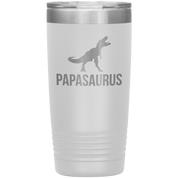 Father's day Gift, Papasaurus, 20oz Tumbler, Travel mug, Coffee Tumbler, Tea Tumbler