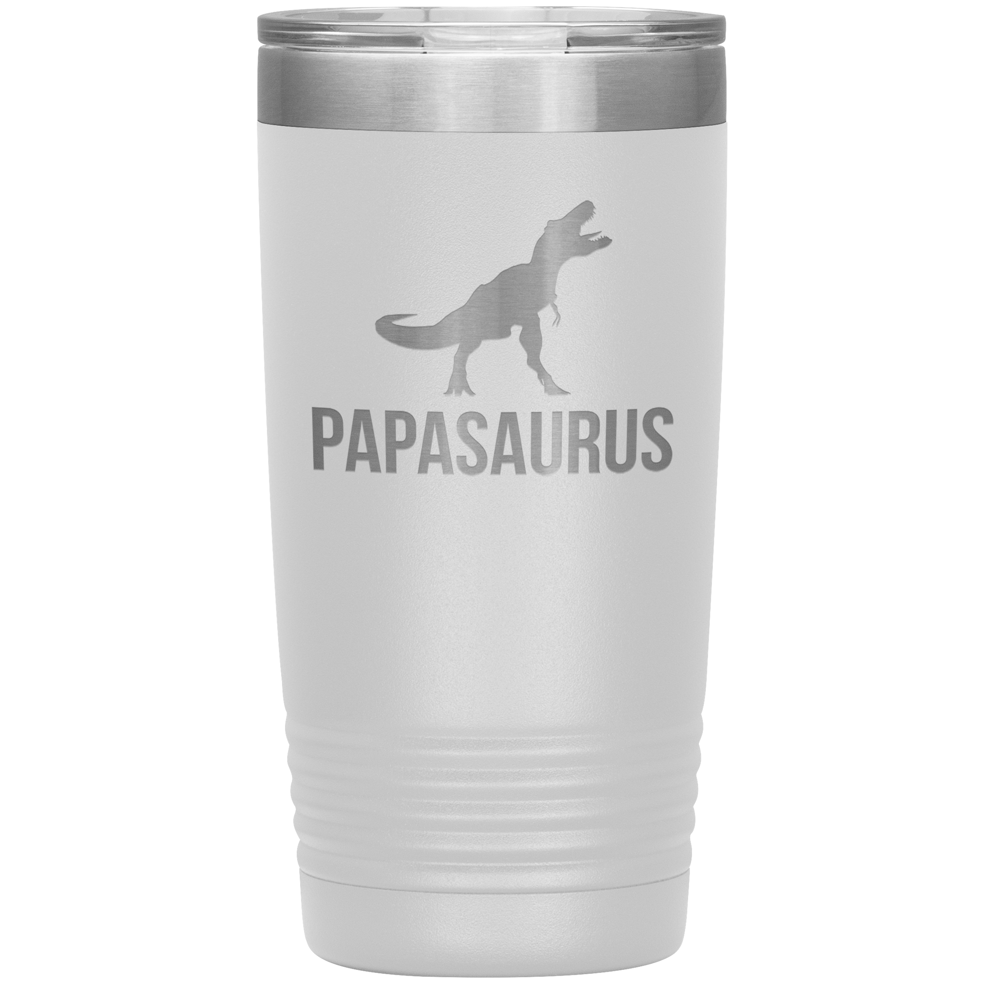 Father's day Gift, Papasaurus, 20oz Tumbler, Travel mug, Coffee Tumbler, Tea Tumbler