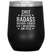 Chef badass 12oz Tumbler