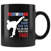 Taekondoo sharp foot