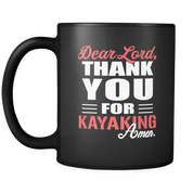 Dear lord thank you for kayaking