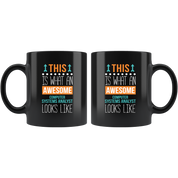 Mug Computer Systems Analyst mug - Awesome Computer Systems Analyst looks like mug - Computer Systems Analyst coffee mug (11oz) Blacк