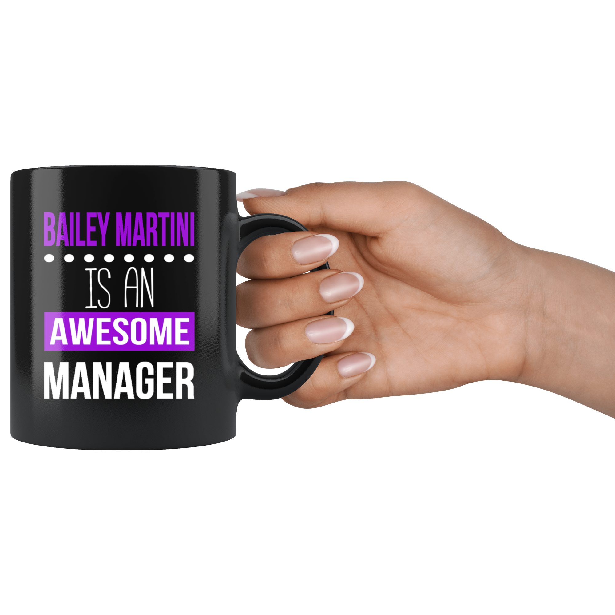 purple bailey martini