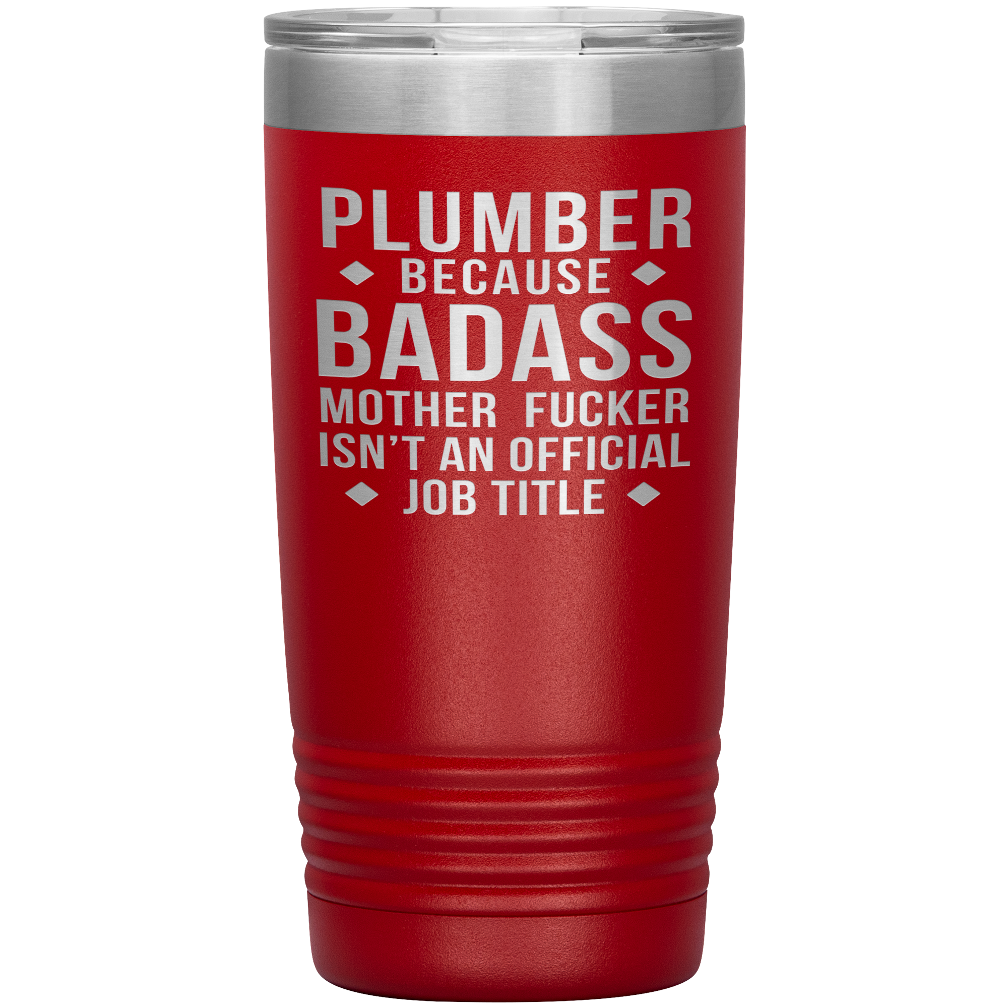 Personalizable Plumber Gift, Plumber badass, 20oz Tumbler, Travel mug, Coffee Tumbler, Present for Plumber Colleague