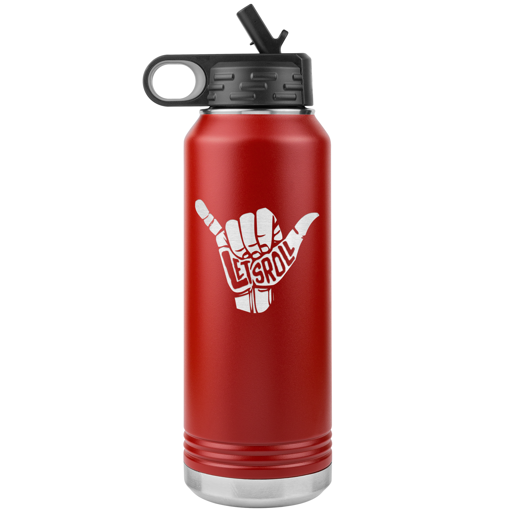Lets' Roll 32oz Water Bottle