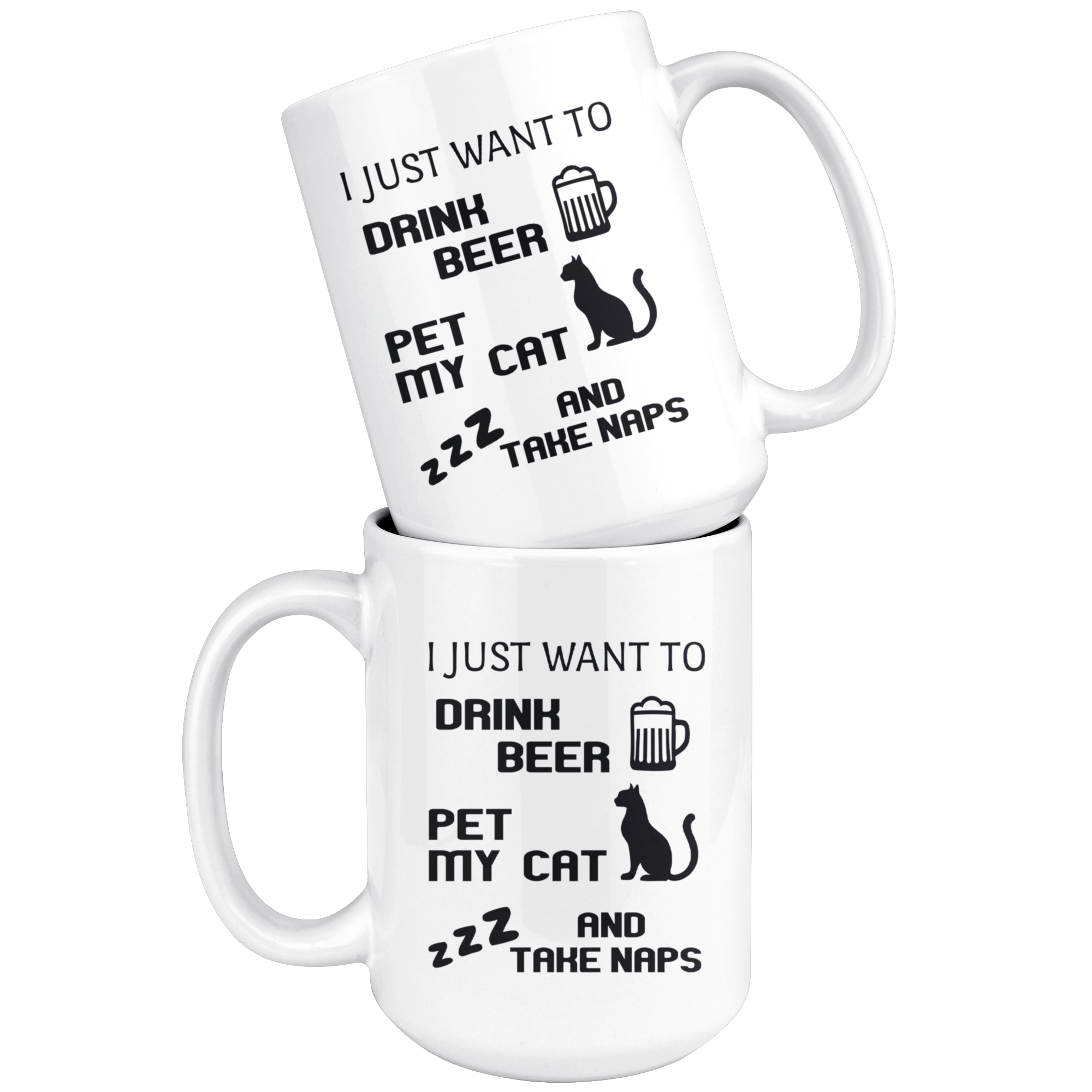 Just want to drink beer and pet my cat