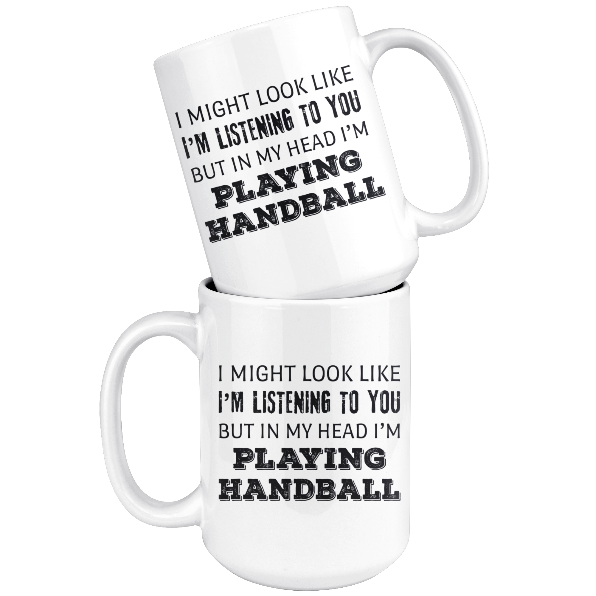 I think about handball