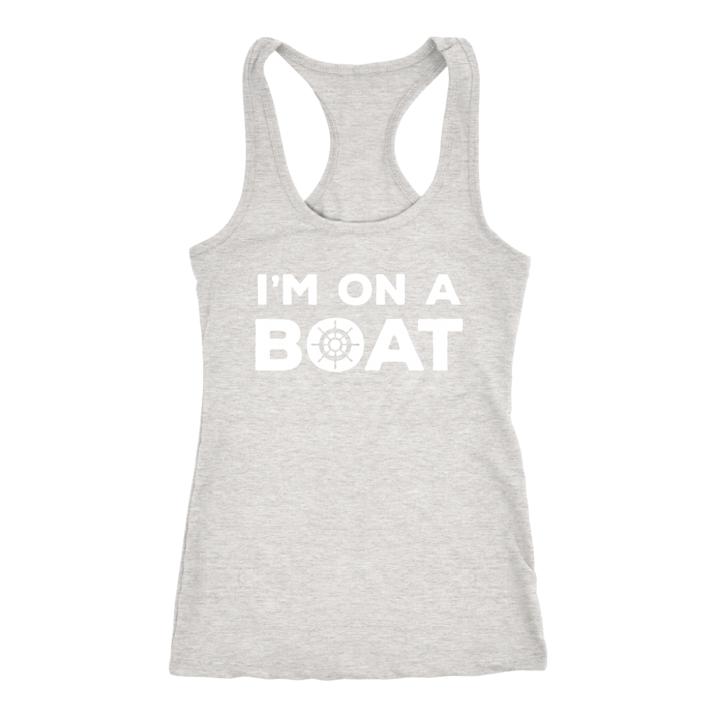 I'm on a boat