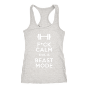 F*ck calm this is beast mode