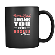 Dear Lord, thank you for Boxing Amen.