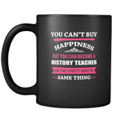 You can become a history teacher
