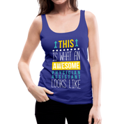Jess Women’s Premium Tank Top - royal blue