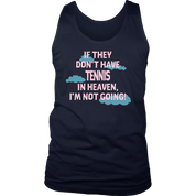 If they don't have tennis in heaven I'm not going, Womens Tank top, Mens tank, Racerback, Tennis gift, Hobby, Sport Gift