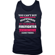 Firefighter Gift, Coworker gift, Profession, Colleague present, Woman's tank top, Racerback, Mens Tank top