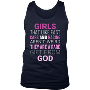 Girls that like fast cars aren't weir they are a rare gift from god