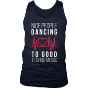 Nice people Dancing to good Techno Music
