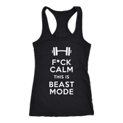 F*ck calm this is beast mode