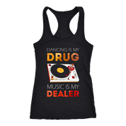 Techno Dancing is my drug, music is my dealer Tank Top Gift, Birthday Present
