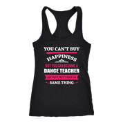 Dance Teacher Gift, Coworker gift, Profession, Colleague present, Woman's tank top, Racerback, Mens Tank top