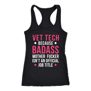 Vet tech badass motherfucker