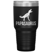 Father's day Gift, Papasaurus, 30oz Tumbler, Travel mug, Coffee Tumbler, Tea Tumbler