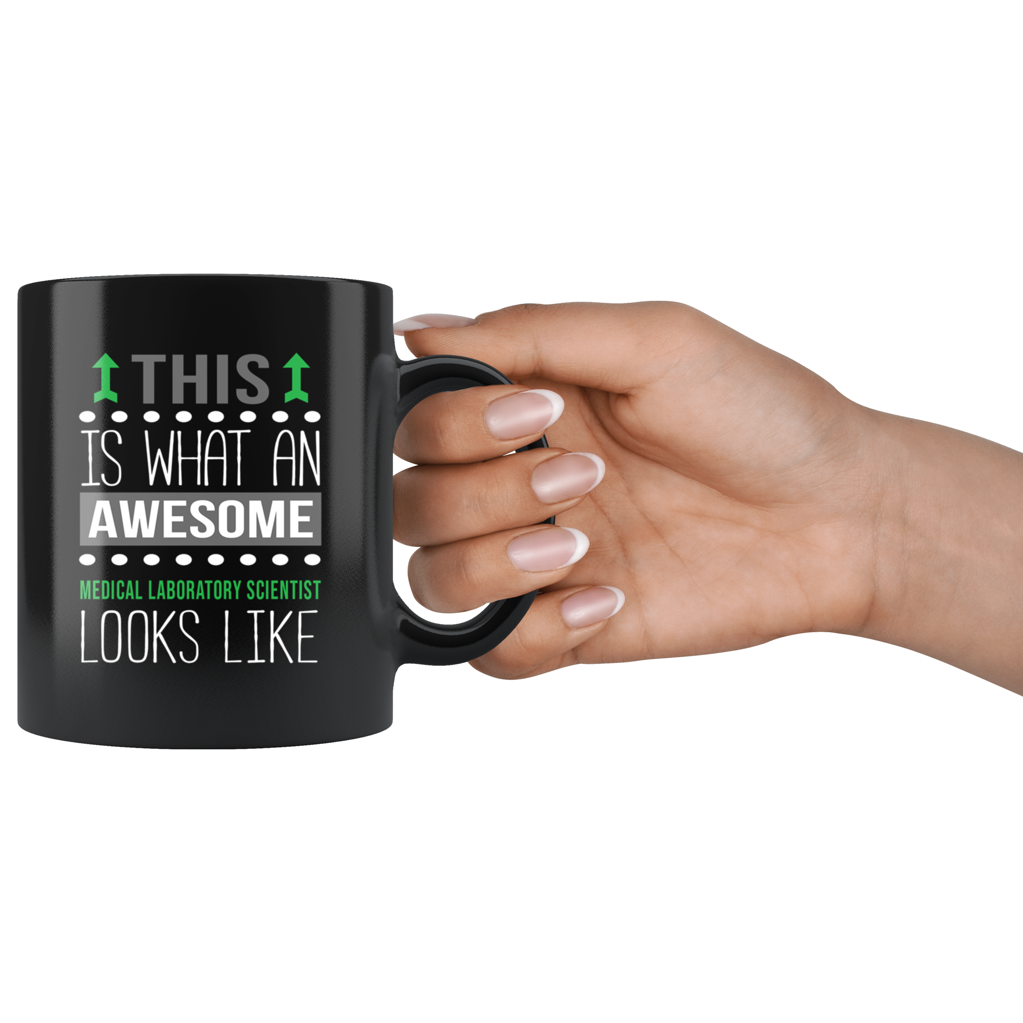 Medical Laboratory Scientist Black Mug