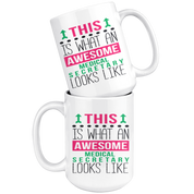 [SPOD] Medical Secretary Mug, Gift for Medical Secretary, Birthday Present, Christmas Gift, 15oz white mug