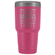 Nurse Practitioner Gift, Nurse Practitioner badass, Vacuum Tumbler, Travel mug, Coffee Tumbler, Present for Nurse Practitioner Colleague
