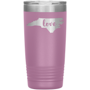 North Carolina Love Gift, 20oz Tumbler