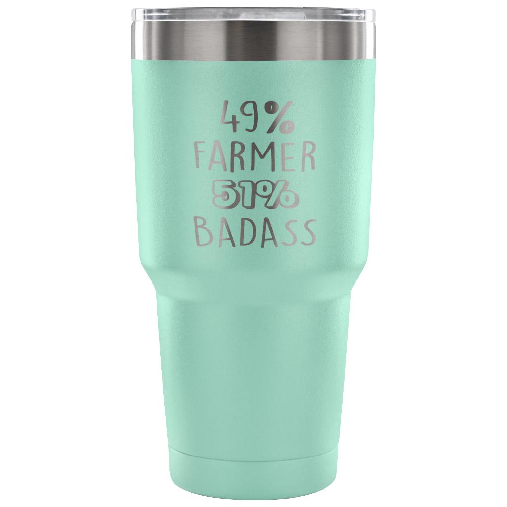 49% Farmer, Badass Tumbler 30oz