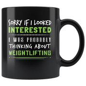 Sorry if I looked interested Weightlifting