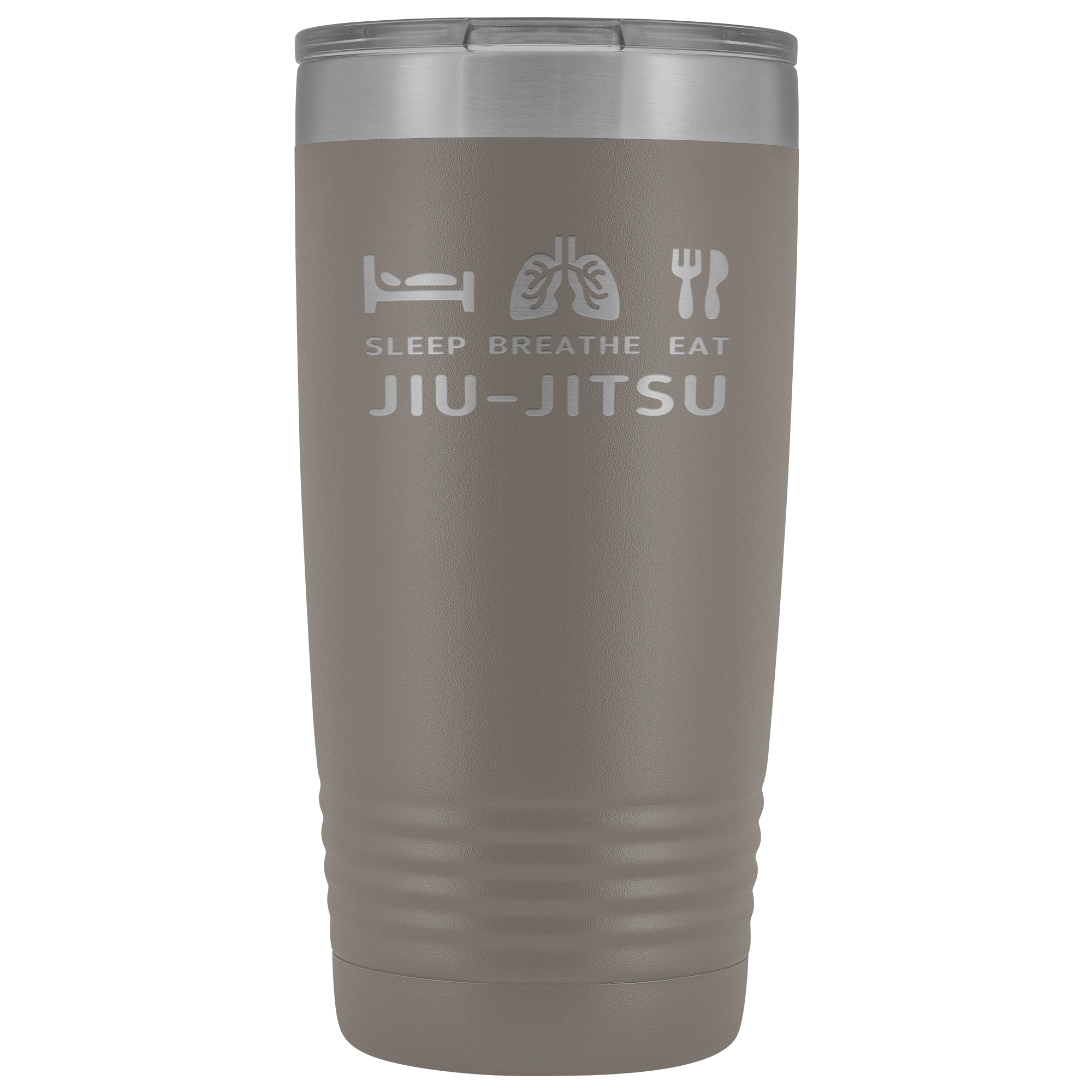 BJJ Gift, Sleep, breath eat, jiu jitsu, Tumbler, Travel mug, Coffee Tumbler, Tea Tumbler 20oz