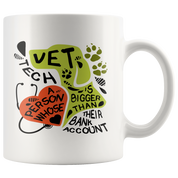 Veterinary Technician White Mug 11oz.