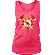 Firefighter Fueled by hell's fire, driven by courage Tank Top