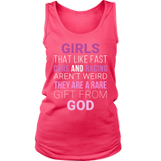 Girls that like fast cars aren't weir they are a rare gift from god