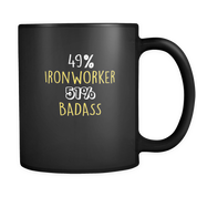 49% Ironworker 51% Badass