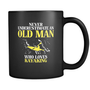 Old man who loves Kayaking