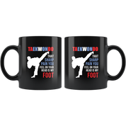 Taekondoo sharp foot
