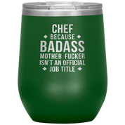 Chef badass 12oz Tumbler