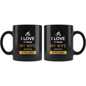 i love when my wife let me cycling