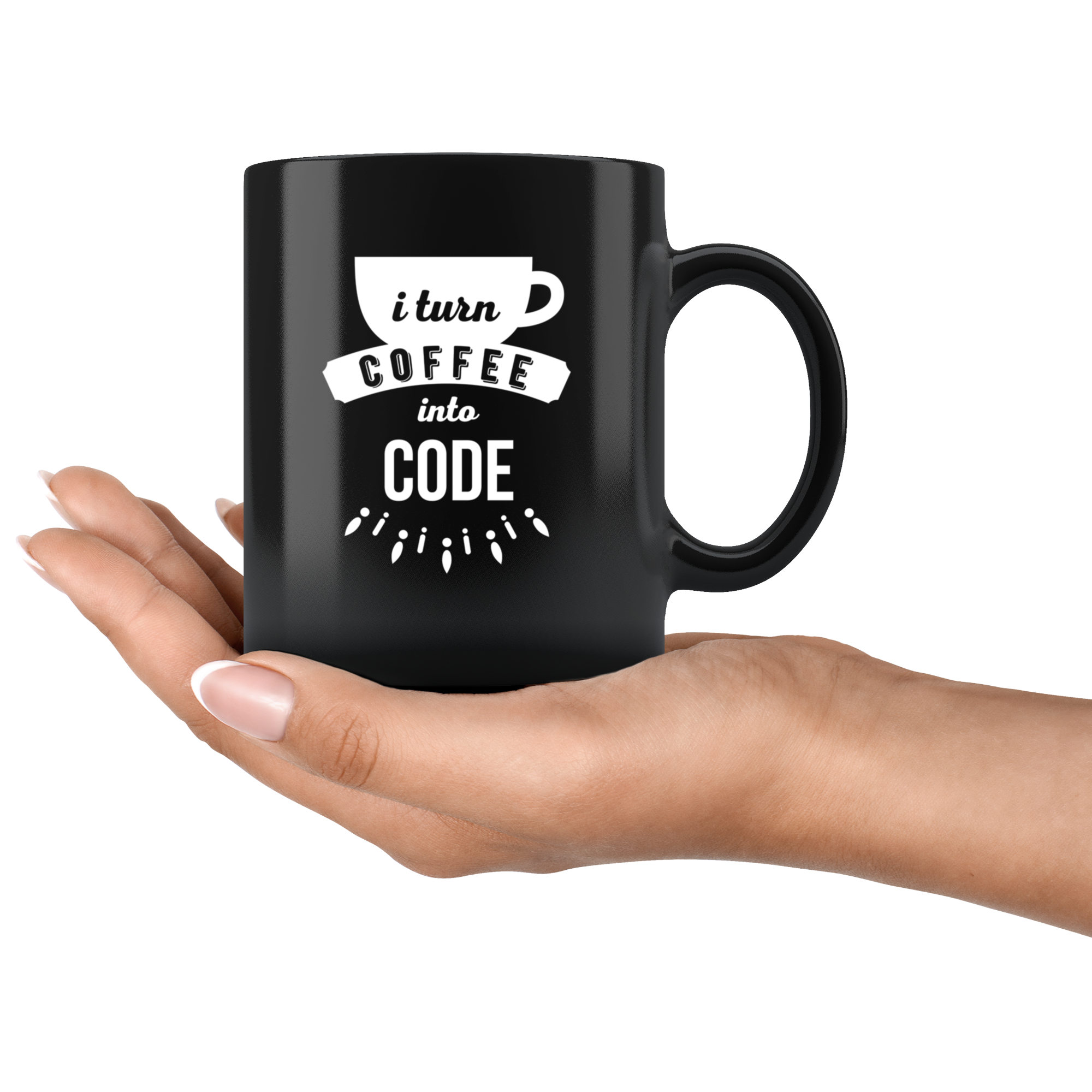 I turn coffee to code