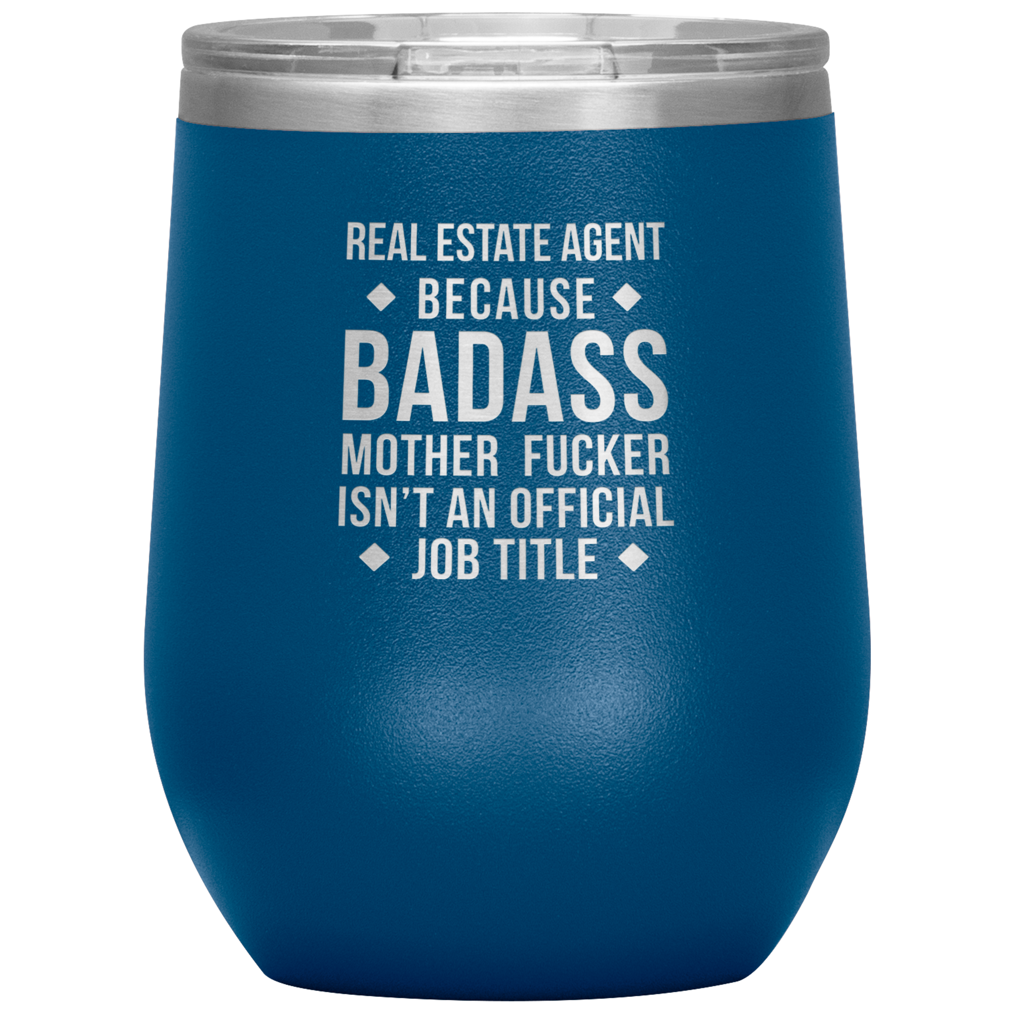 Real Estate Agent Gift, Real Estate Agent badass, Vacuum Tumbler, Travel mug, Coffee Tumbler, Present for Real Estate Agent Colleague