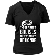 Rugby Those aren't bruises, they're badges of honor Gift, Woman's tee, Unisex T-shirt, V-neck, Summer Apparel