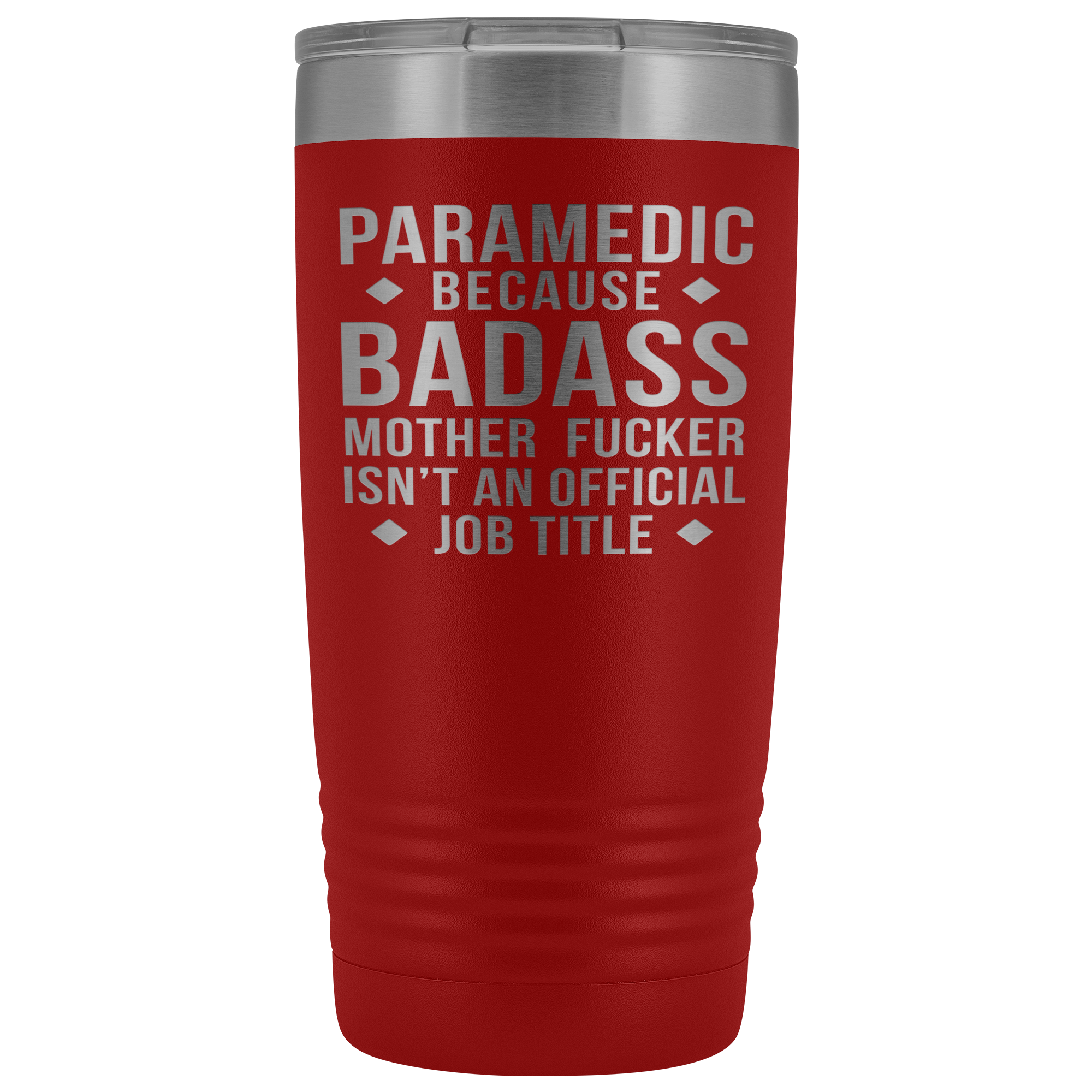 Paramedic Gift, Paramedic badass, 20oz Vacuum Tumbler, Travel mug, Coffee Tumbler, Present for Paramedic Colleague